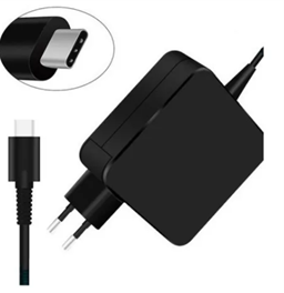 Cargador Type C Lenovo para 5v, 9v, 12v, 15v, 18.5v, 20v (45w)